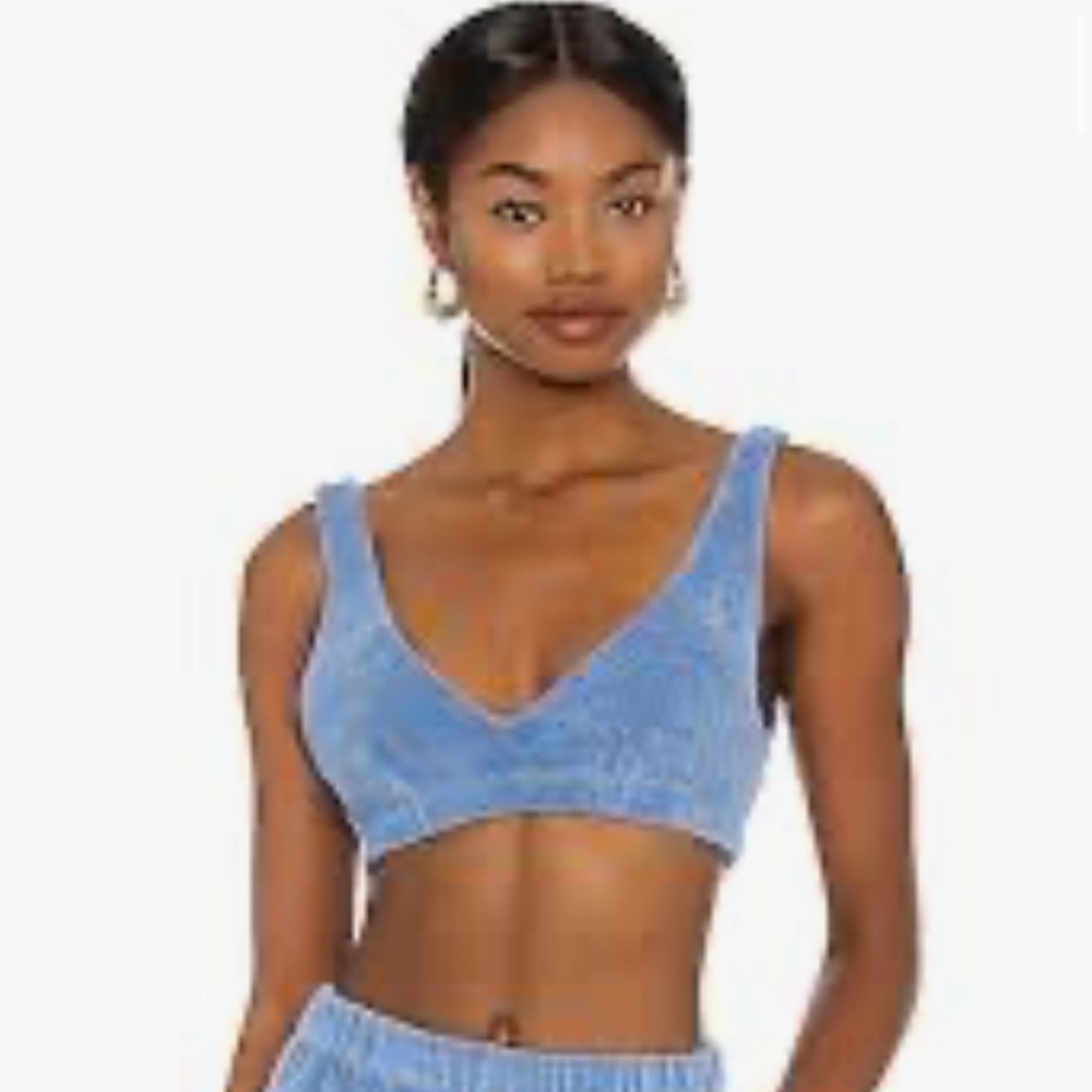 Donni Terry bralette denim color S